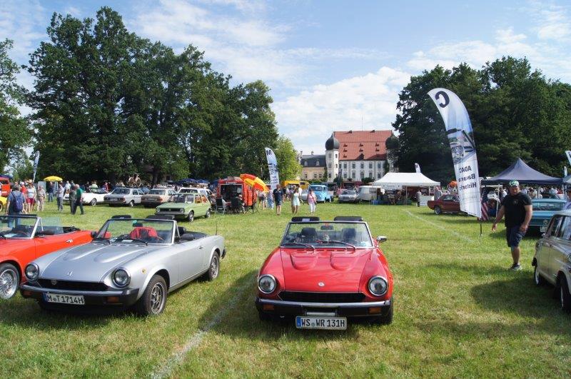 Blick in Richtung Schloss