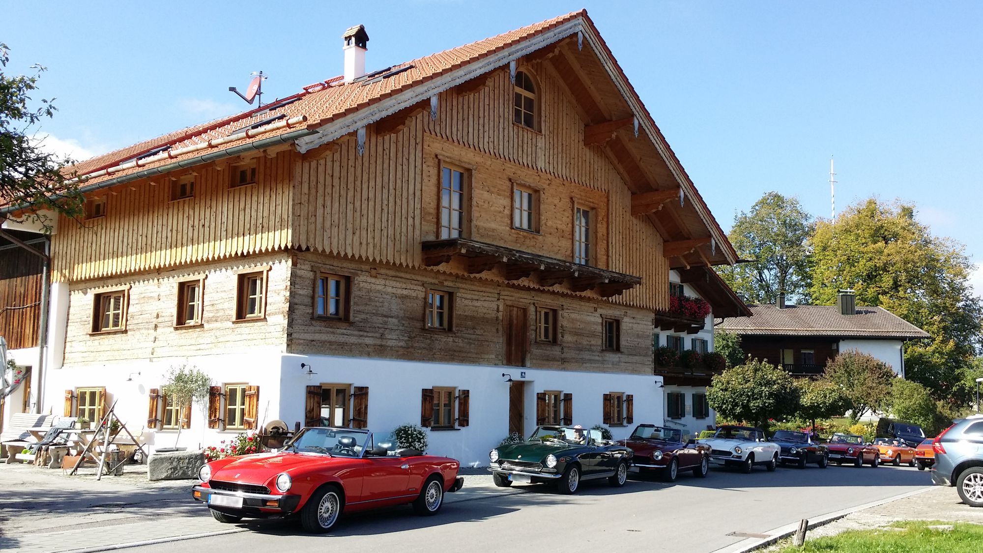 Ausfahrt - Sammeln nach schwieriger Abbiegung