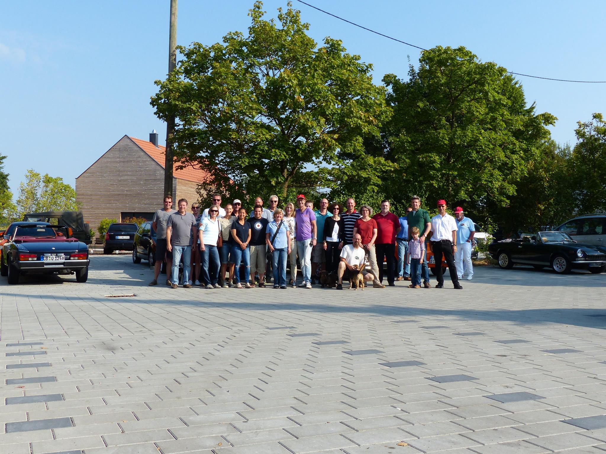 Gruppenfoto Herbsttreffen Schwäbische Alb 2016