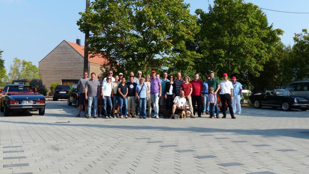 Gruppenfoto Herbsttreffen Schwäbische Alb 2016