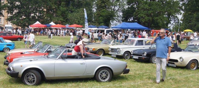 ADAC Maxlrainer Oldie Feeling 2019 - Aufstellung der Spider