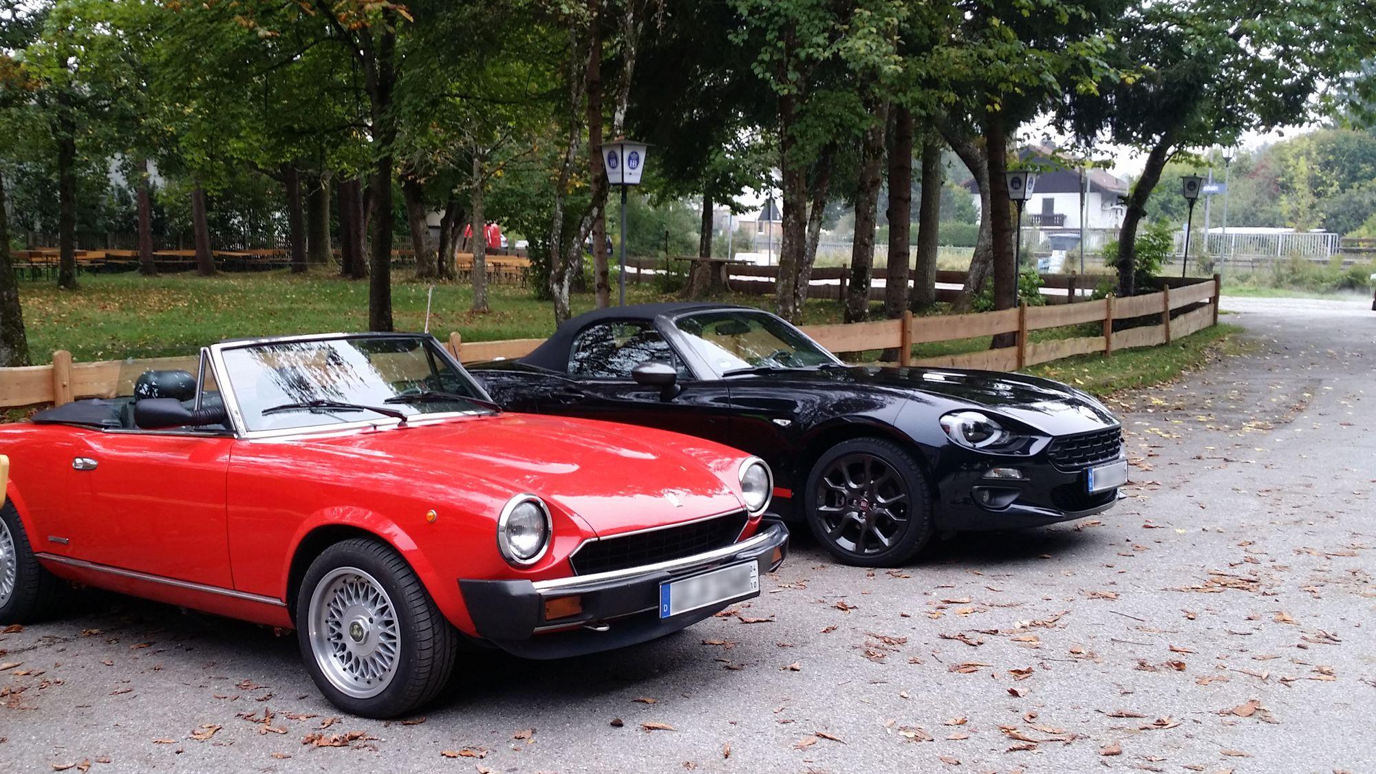 Oldtimertreffen, Waldgasthof Buchenhain - Da war es noch leer